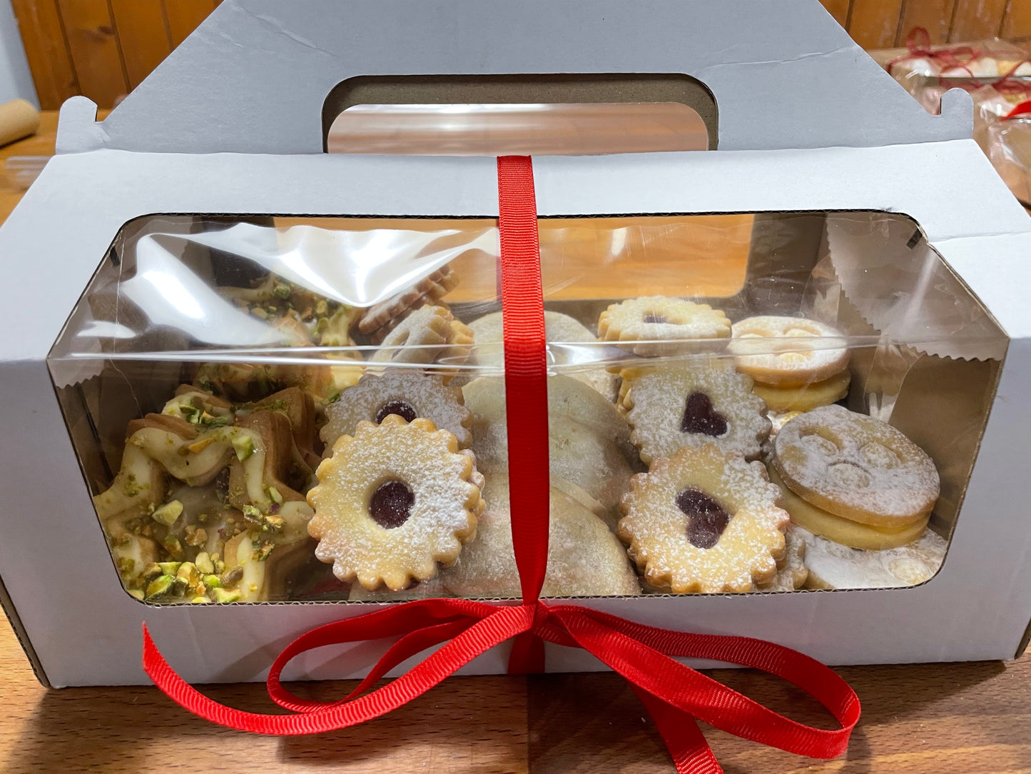 Karácsonyi aprósüti válogatás vegyesen ünnepi ajánlatunkból 1kg ajándék csomagban