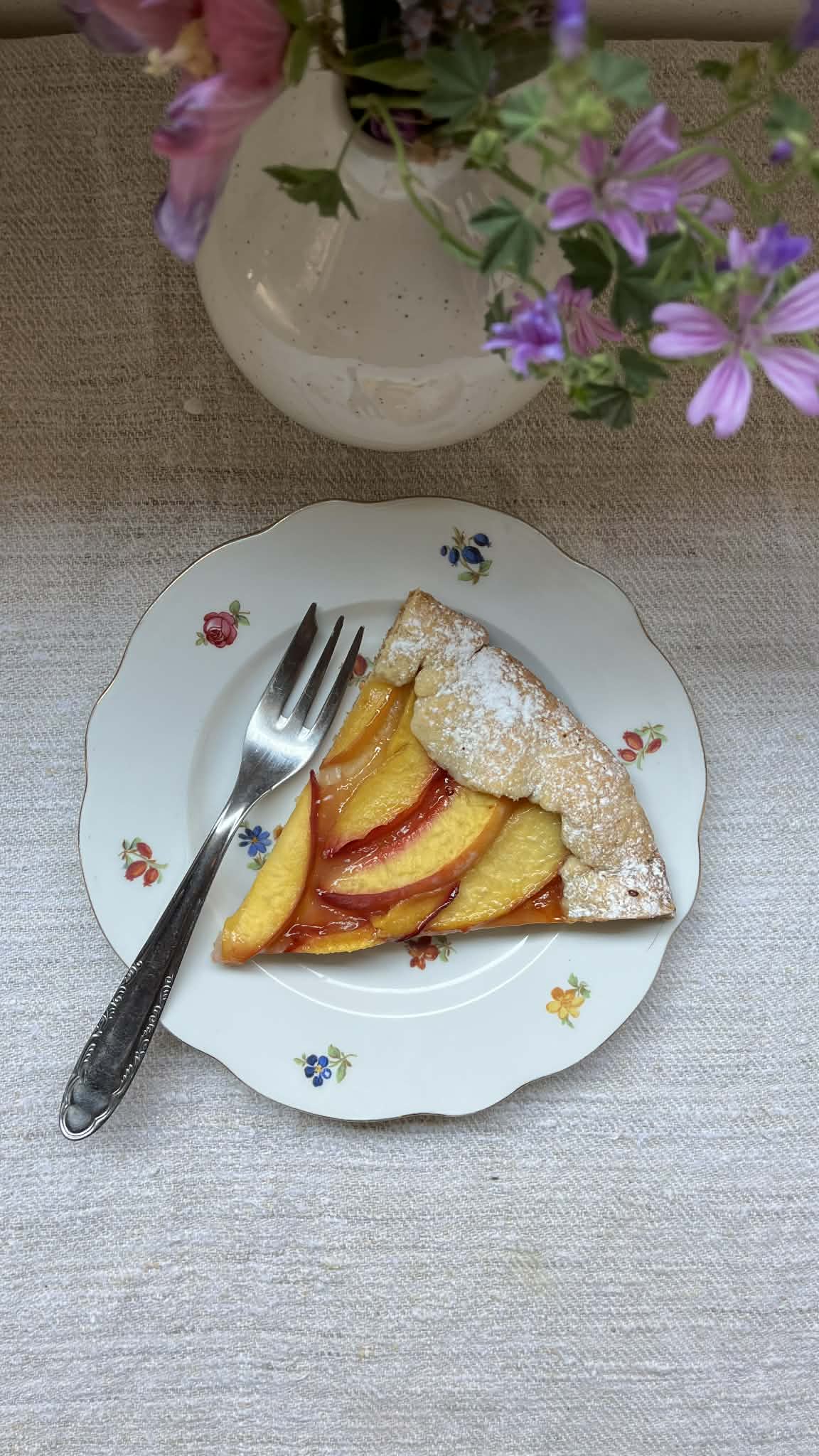 Sárgabarackos galette (francia pite)