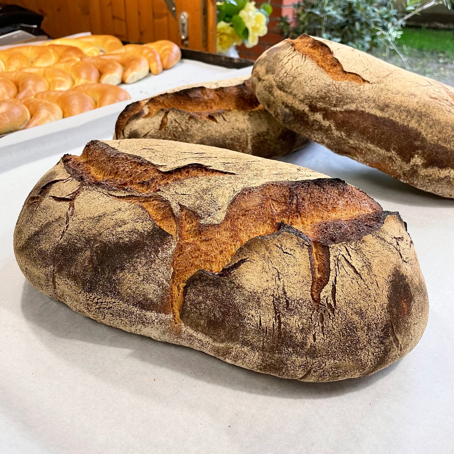 Svájci félbarna kenyér