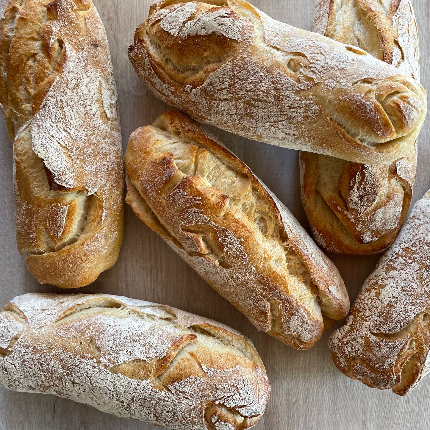 Rusztikus kovászos baguette