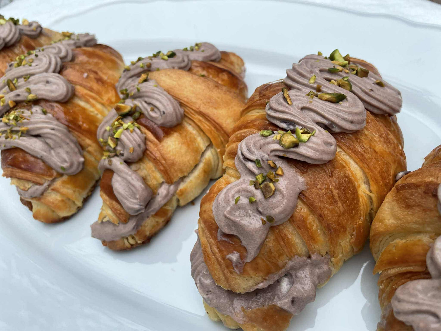 Csokoládé krémes croissant