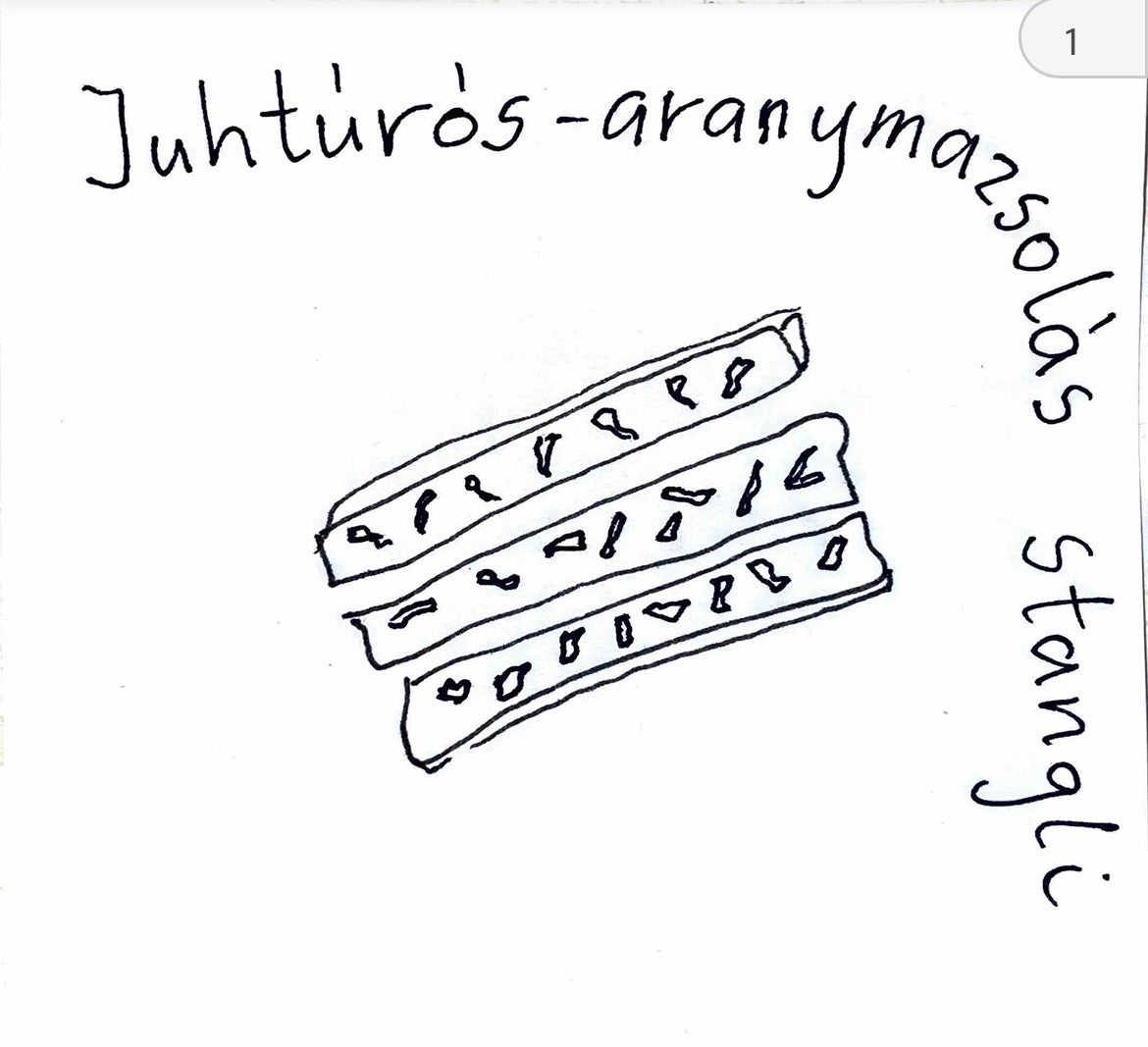 Juhtúrós-aranymazsolás stangli