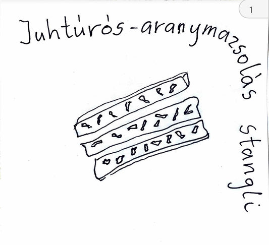 Juhtúrós-aranymazsolás stangli
