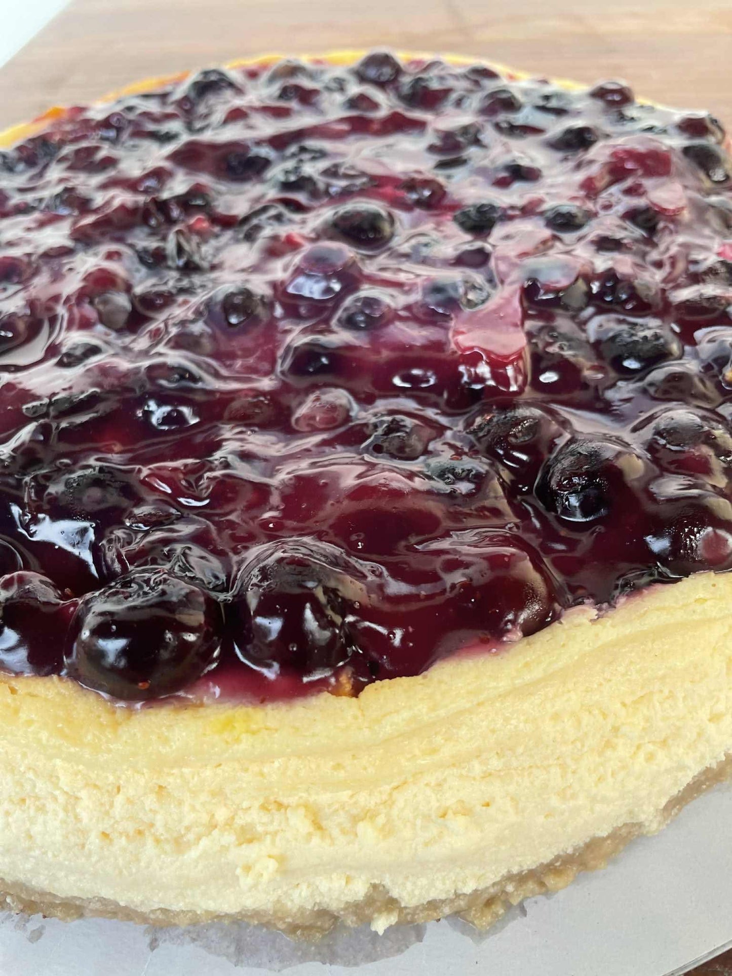 Áfonyás sajttorta (New York)