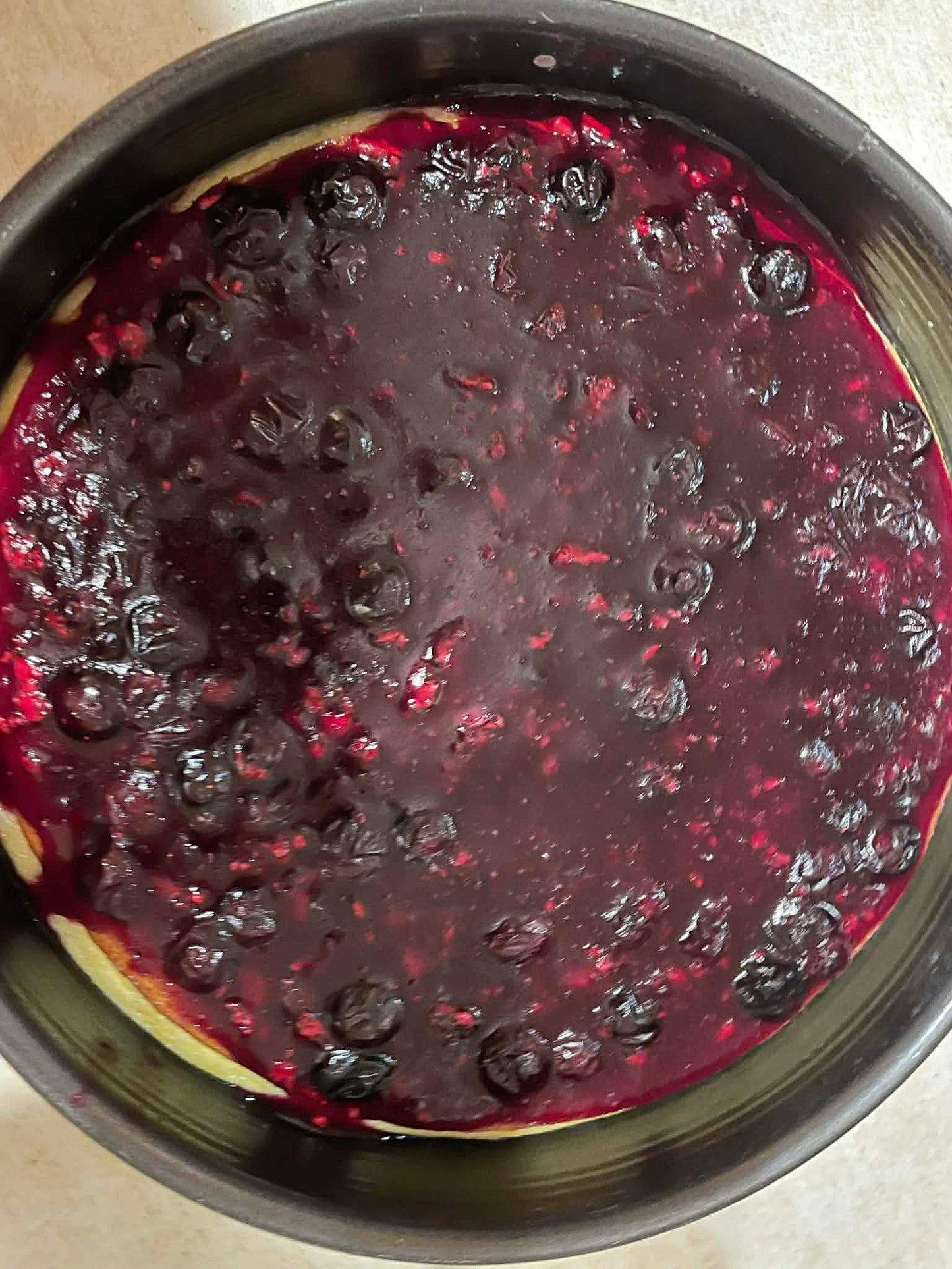 Áfonyás sajttorta (New York)
